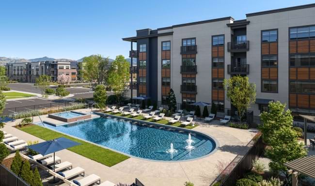 Pool deck