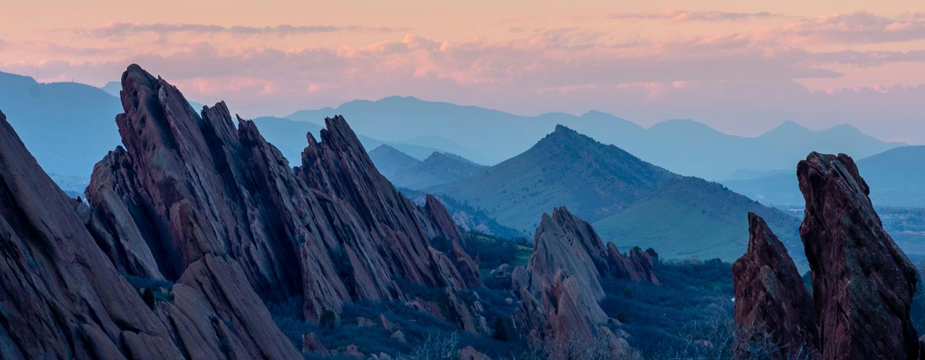 a rocky mountain range
